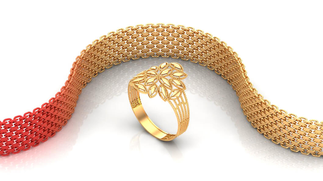 JewelBee3D 3D jewelry design gold silver platin resin wax projet wax projetwax ring pandent chain bracelet bracelet set bangle bangle set full set mini set half set component earring accessories 